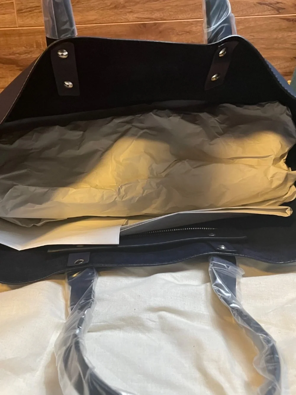 Salvatore Ferragamo -  Studded Shopper Tote - MSRP 1300 - Made in Italy